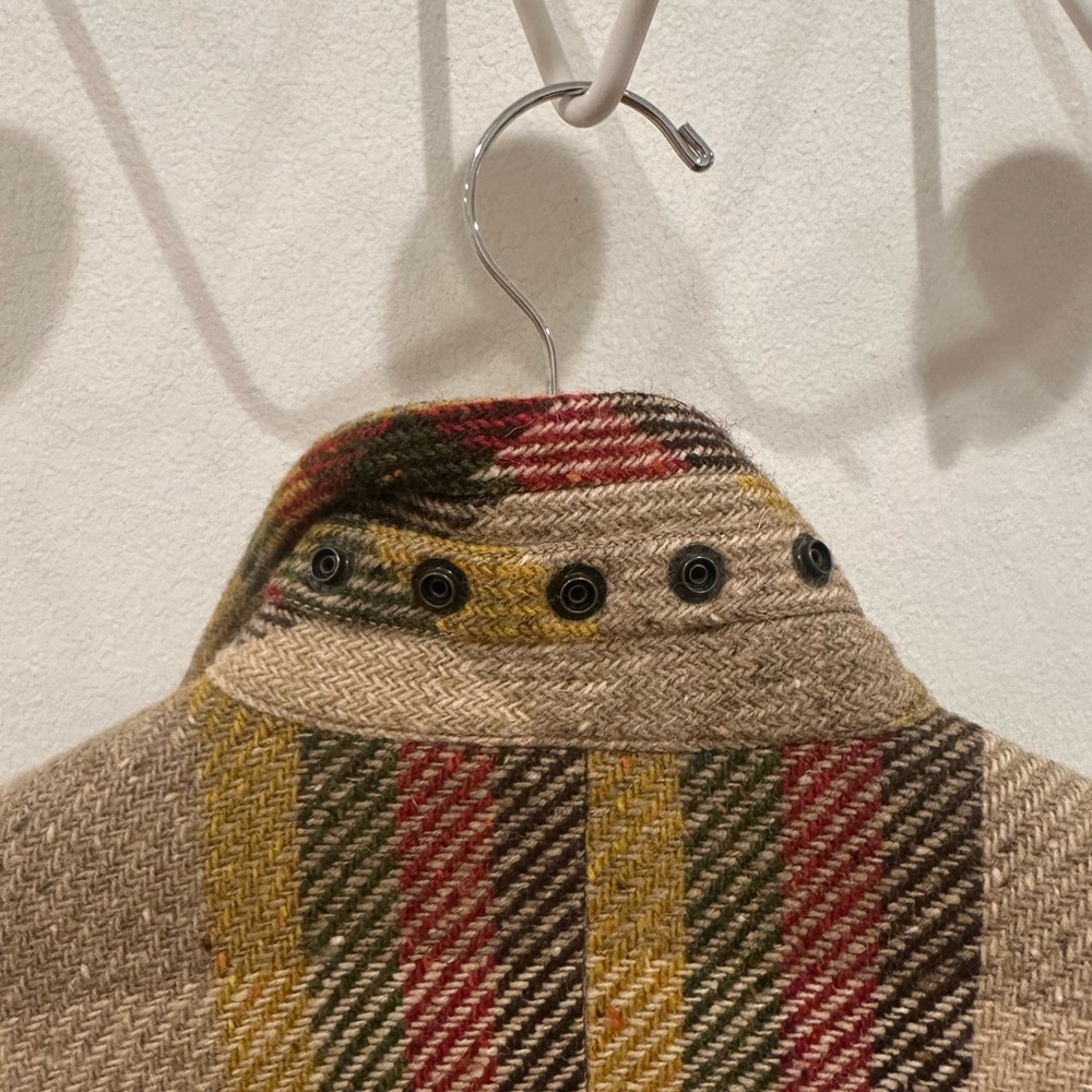 VERY RARE L.A.M.B. Donegal Plaid Moto Jacket - Picture 5 of 14
